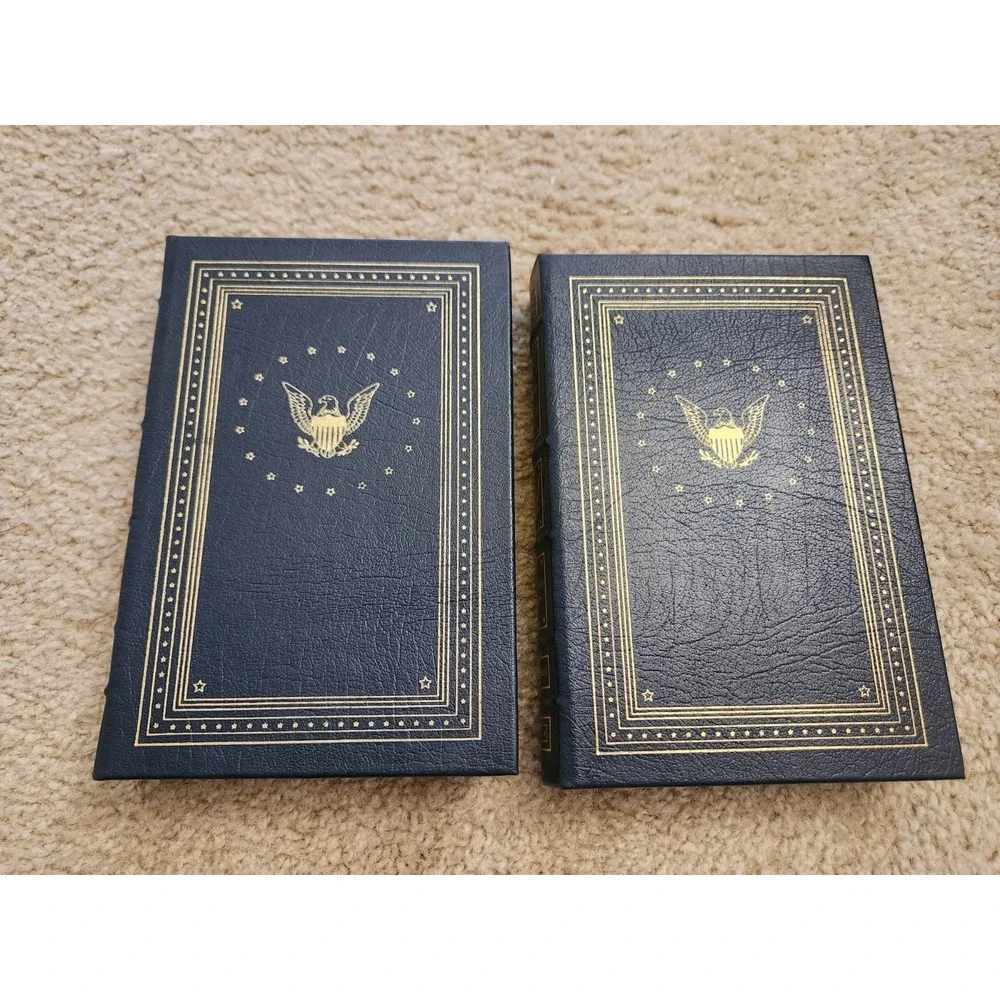The Memoirs of Richard Nixon, Vols I & II, Easton Press, 1988 SIGNED